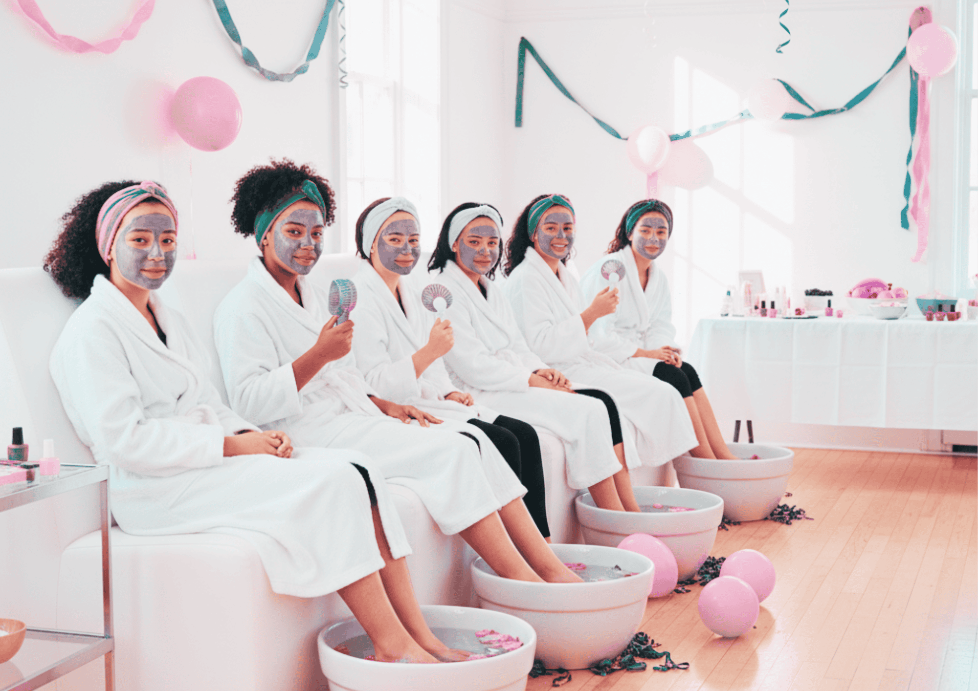 Hall Hire Packages Original SPA PARTY PACKAGE