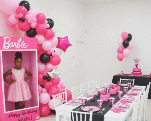 Barbie themed Party Packages Mitcham Kids party Hall Hire Packages Sherwood Park Hall