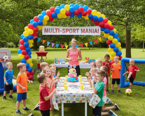Kids sporty party package Mitcham Kids party Hall Hire Packages Sherwood Park Hall