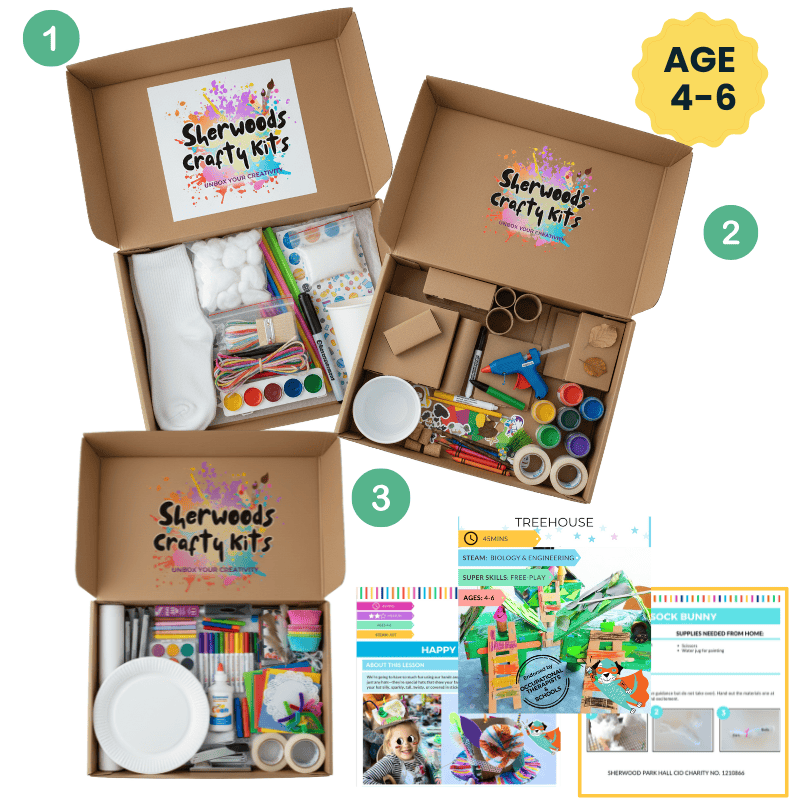 Multi craft kit for ages 4-6