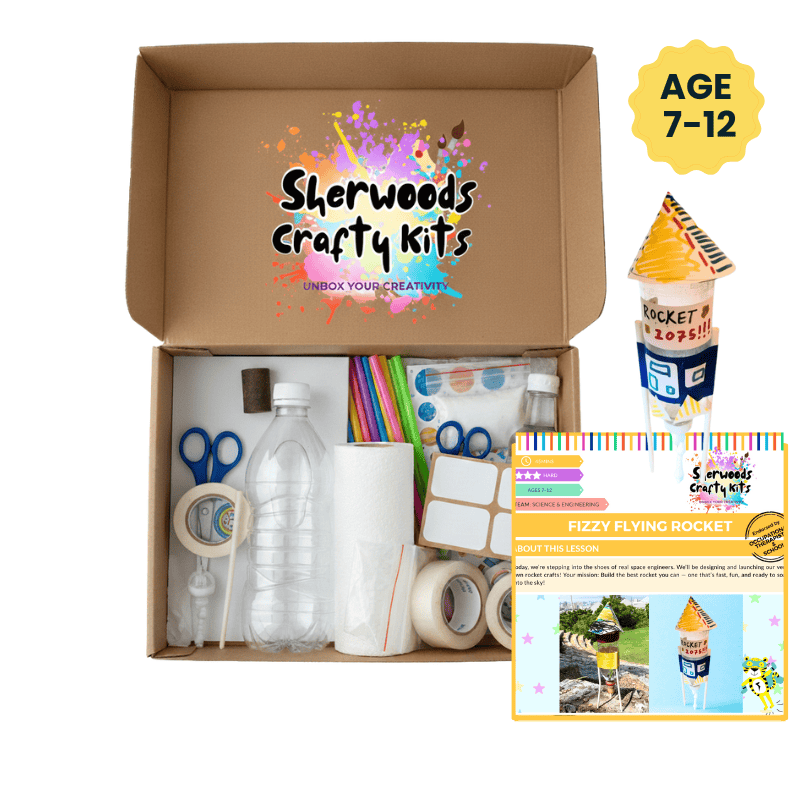 Fizy Rocket Craft Kit Box